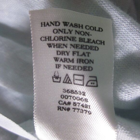 Ann Taylor Womens Size L Off White (Pale Green) Linen Pullover Summer 3/4 Sleeve - Picture 6 of 11